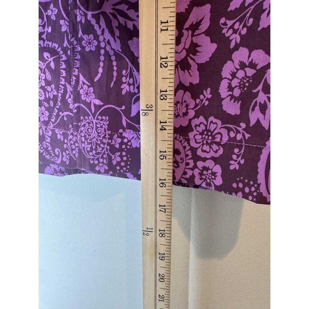 Maeve Anthropologie Skirt‎ Womens XXS Purple Floral Paisley A Line Mini Stretch